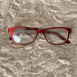 Red frames.  Have your prescription added to frame